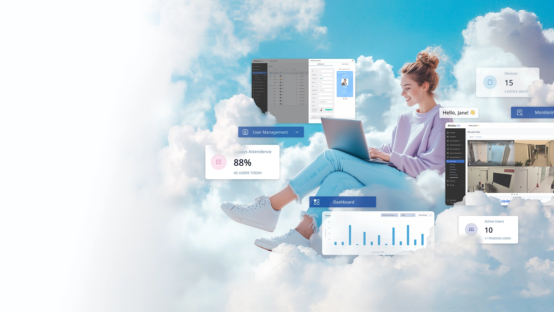 BioStar Air - Zero on-prem. All-in on cloud.